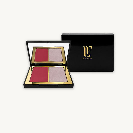 CREAM COLOR ROSE BLUSH E ILUMINADOR