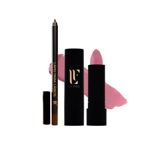Lip Combo Lápis Chocolate + Batom Doce