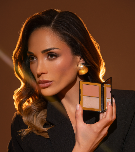 CREAM COLOR TAUPE BLUSH E ILUMINADOR